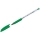 Ручка шариковая трехгранная 0,7мм. зеленая